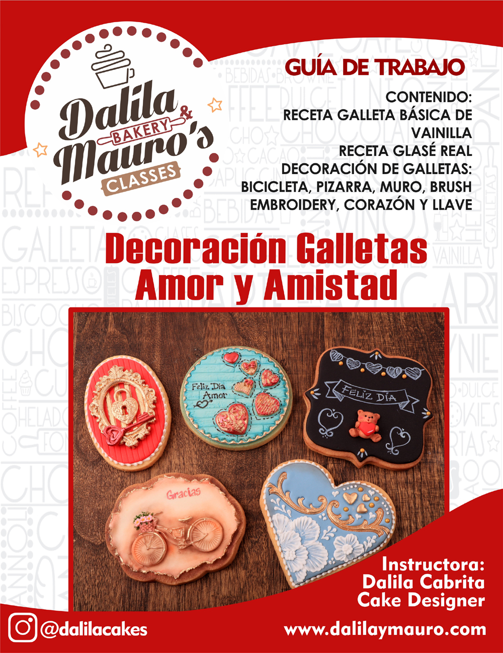 Decoración Galletas Amor y Amistad – Lala Cakes: Tortas decoradas – Cursos  de Repostería y más…